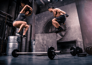 Image of Hyrox training athletes working out