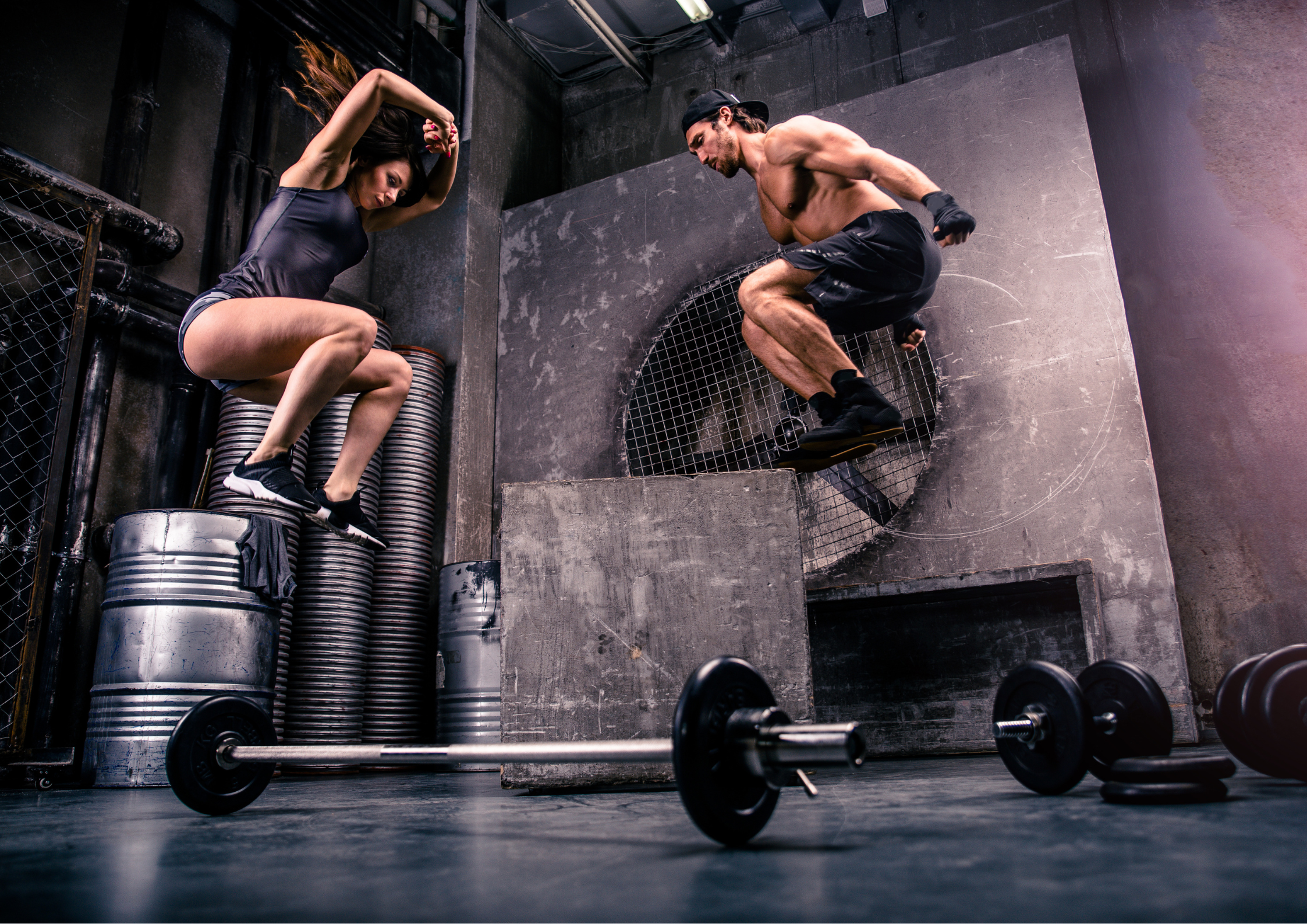 Image of Hyrox training athletes working out