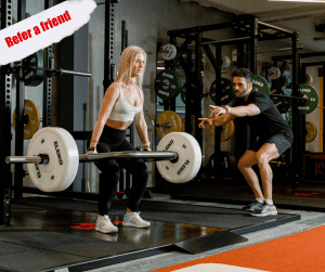 Image of referall program that is apart of gym retention strategy