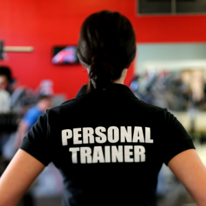 Image of staff personal trainer using stress-free software
