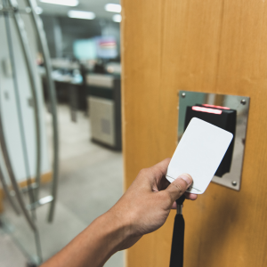 Image of credentials to scan into the 24/7 access gym