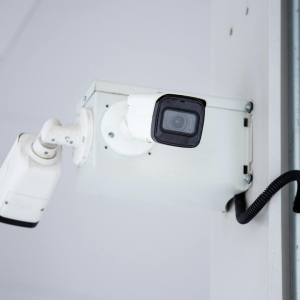 Image of safety and security cameras for 24/7 access
