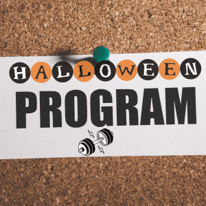 Image of gym halloween referral program