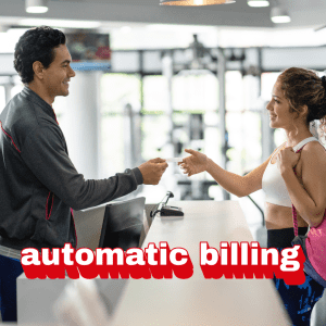 Image of pilates studio software with automatic billing