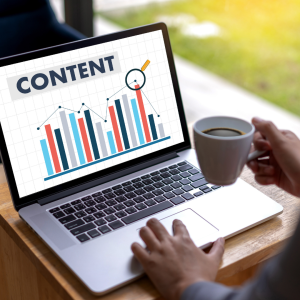 Image of relevant content through email and sms marketing