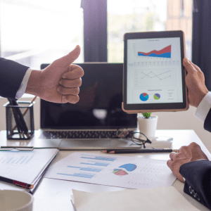 Image of marketing performance stats from email and sms marketing feature