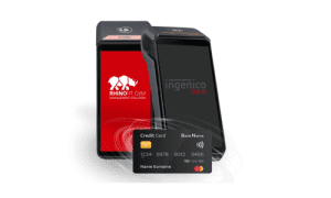 Image of point of sale terminal through pilates studio software