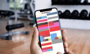 Image of pilates studio software class calendar