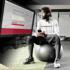 Image of leaderboard for workout tracker