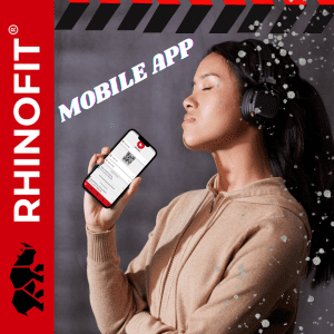 Image of RhinoFit gym mobile app