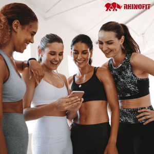 Image of gym spring break members enjoying workout