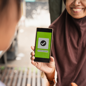 Image of a gym emv terminal payment providing convenience for everyone