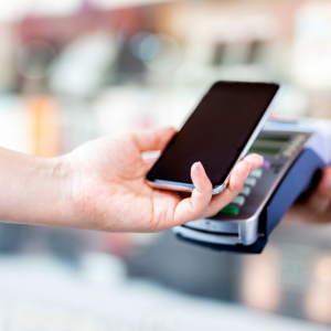 Image of an easy payment collection through a gym emv terminal
