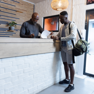 Image of an app for gym members making it easy for staff 