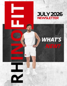 Image of a monthly gym email marketing newsletter
